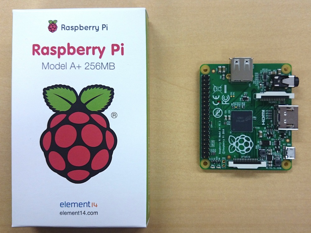 Raspberry Pi Model A+がやってきました。 – スイッチサイエンス マガジン