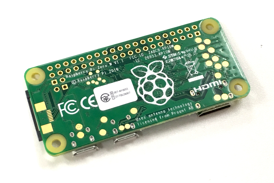 Raspberry Pi Zero Wの発売と工事設計認証の表示について – スイッチ